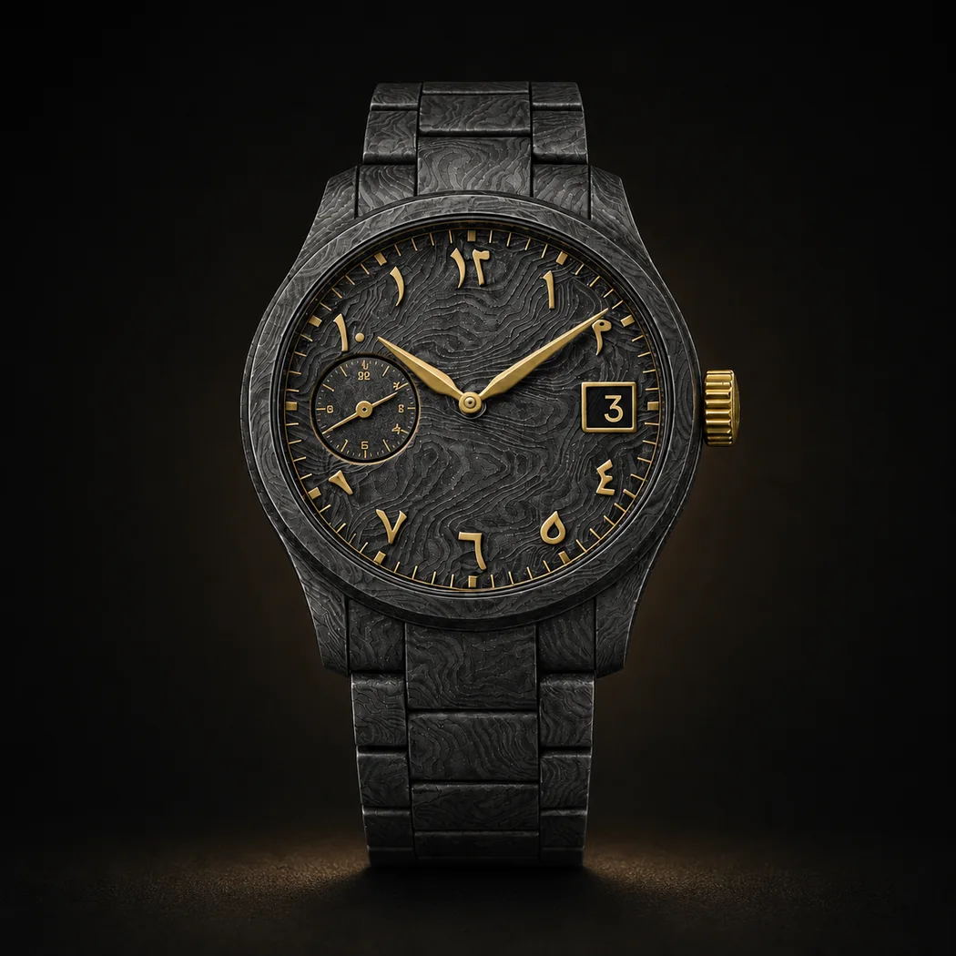 Foulath — Damascus Steel watch