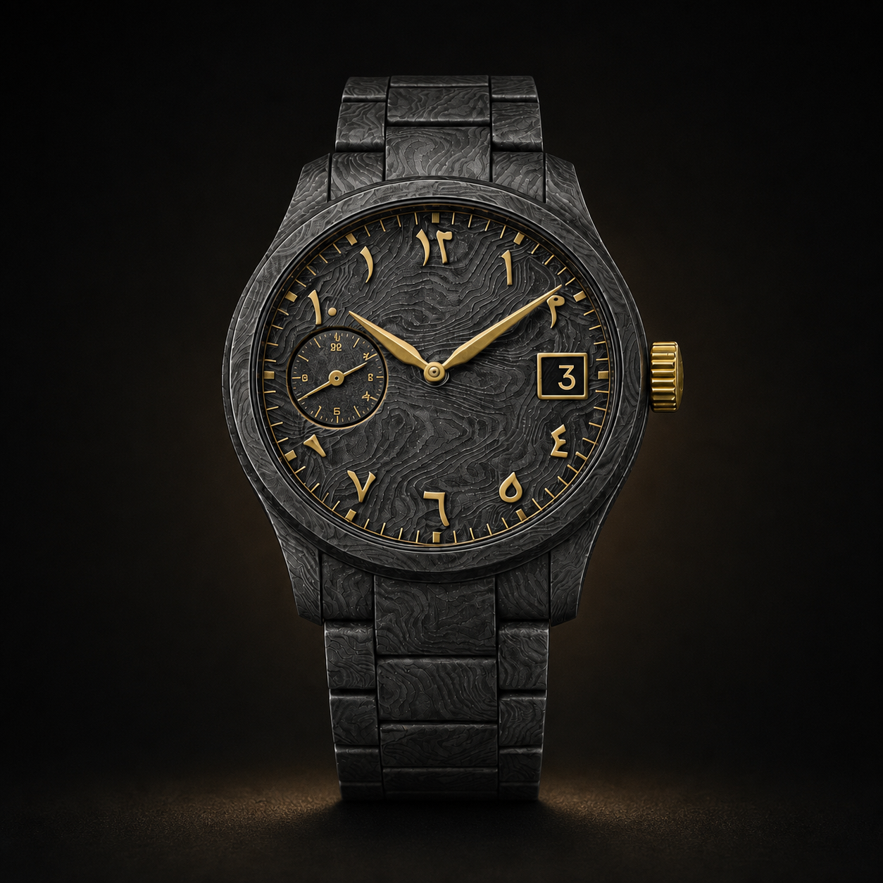 Foulath — Damascus Steel watch